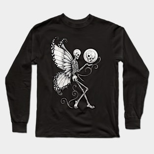 Fairy skeletons surrealist tattoo. Long Sleeve T-Shirt